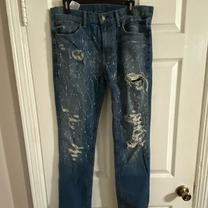 Levi’s distressed 511 jeans Mens size 32